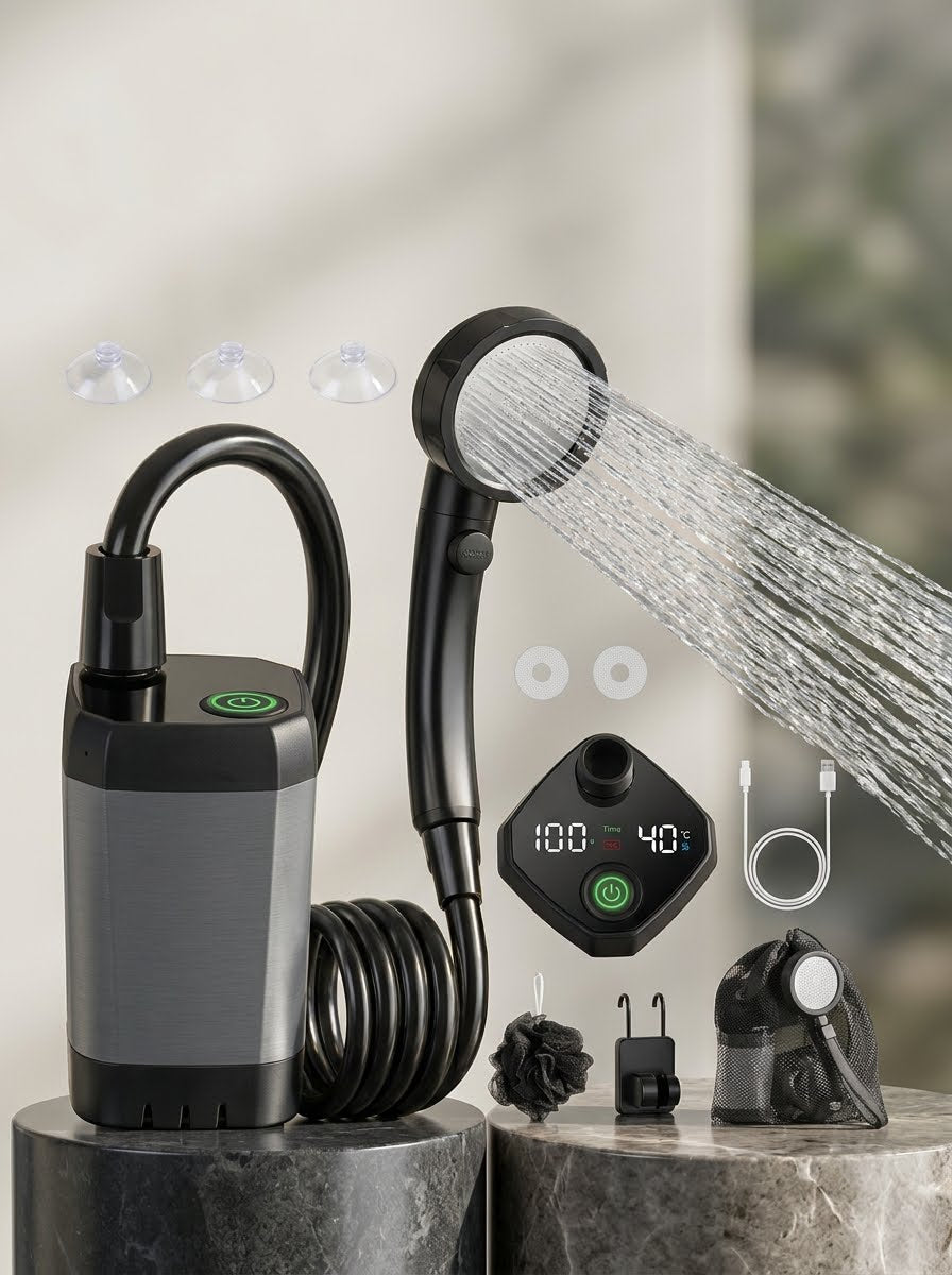 The Element Portable Luxury Shower System