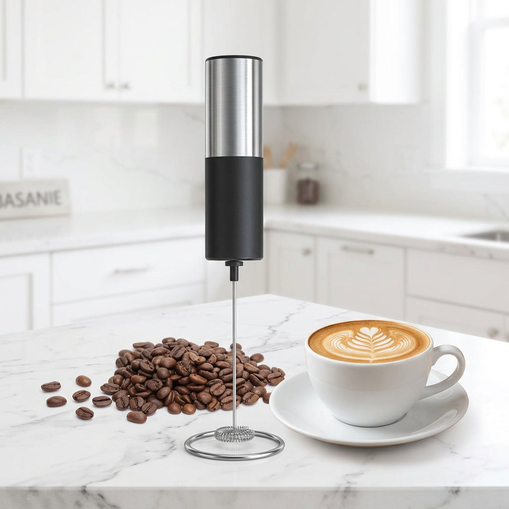 Stainless steel / Handheld / Battery operative Frother